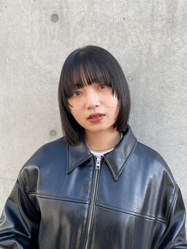 オフ エルア(ofF ’elua) 顔まわりレイヤーボブ