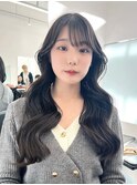 韓国風レイヤーカット顔まわりくびれオルチャン堀江