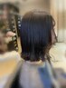 【人気Ｎｏ.3】《寒川担当》似合わせカット＋炭酸プチSPA★シャンプーブロー