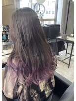 シエンゴールド(CIEN gold)&nbsp;グラデーションカラー/パープル/ラベンダー#浜松駅#カラー