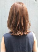 くせ毛風カールナチュラルカールチェリーブラウン#280f0501
