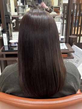 ウィーブ 成田店(Weve) ホワイトグレージュ/デジタルパーマ/チェリーブラウン/成田/白髪