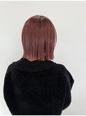 ボブヘア/暖色カラー/顔まわり/髪質改善30代40代50代