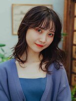 リュープリエ 笹塚(Lieu plie)&nbsp;暗髪大人ウェーブ/コテ巻き/くせ毛風