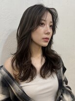 ファルベ(Farbe)&nbsp;くびれ アプリコットオレンジ 夏のヘアアレンジハイライトカラー