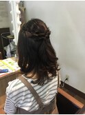 大人なかわいいミディアムヘアー