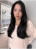 《SOYON》韓国ヘア ゆる巻き ロングレイヤー