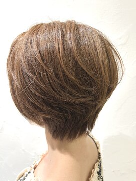 美容室 スタジアム(Stadium) 髪質改善　ひし形ボブ