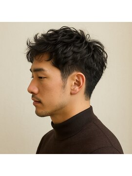 スープレックス ヘアーデザイン(SOUPREX HAIR DESIGN) 大人メンズ刈り上げナチュラルパーマ　20代 30代 40代 50代 60代