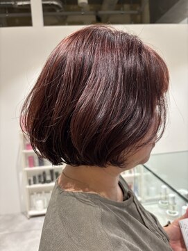 モリオフロムロンドン 大宮店(morio from London) ふんわりショートボブ 「村田」