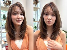 ワンカールでキマる扱いやすいレイヤーカットロング♪[ブリーチ]