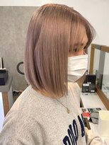 エリマバイフィフス 調布(elima by fifth) 調布ダブルカラータッセルボブミルクティーベージュカラーカラー