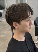 MEN’S HAIR/波巻きツイストスパイラル/リバースセンターパート