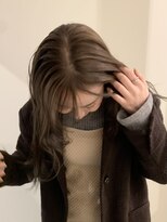 ライン(LINE)&nbsp;ブリーチなしダブルカラー/ミルクティーベージュ