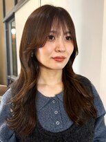 イーストハムアール(EAST HAM r)&nbsp;透明感ダークブラウン/レイヤーカット/顔まわりカット