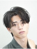 men'shair/波巻きツイストスパイラル/ニュアンスパーマ