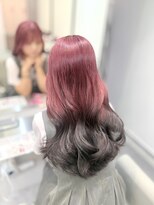 アール 横浜(R)&nbsp;【YUZUKI】ピンク×ショコラグレージュ ルーツカラー