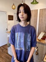 ヘアー テクニカ(hair Technica)&nbsp;メンズニュアンスパーマボブ♪