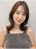 前髪サイドバング艶感結べるボブ夏美髪ナチュラルショート