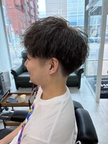 バーバーソーホー(barber SOHO)&nbsp;ツイストスパイラル×グレージュカラー