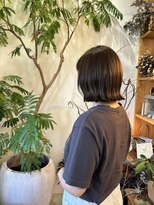 イング(ing)&nbsp;olive brown× bob