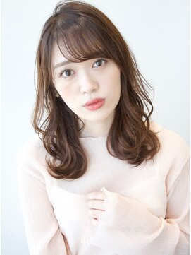 アフロート ルヴア(AFLOAT RUVUA) 【時短!大人可愛いゆるふわパーマのショコラブラウンカラー】