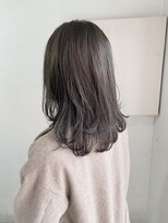 キャンバス バイ ネオリーブ 横浜西口(Canvas by neo.)&nbsp;セミロングレイヤートーン上がるダークブラウン◎sk