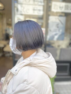 ボヌールヘア(BONHEUR HAIR) ハイトーンボブ
