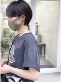 マッシュショート ハンサムショート  ラフ　ナチュラルヘア
