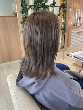 アドラーブル 松崎店(adorable) 大人かわいい無造作カール☆外ハネ×ふんわり愛されミディ