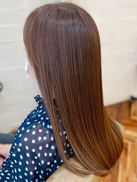 アトリエ ミム 二子玉川店(atelier mim) 30代40代50代★艶髪×クラシカルロング♪縮毛矯正<二子玉川店>