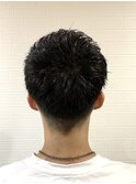 夏に向けてすっきり★メンズツーブロックスタイル