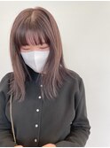 透明感ラベンダーグレージュ♪