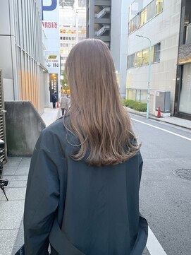 エイト プラット 渋谷2号店(EIGHT plat) ミルクティーベージュダブルカラーアースカラー　6/24