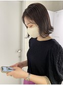 結べる切りっぱなしボブ