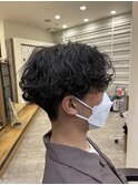 波巻きスパイラルパーマ