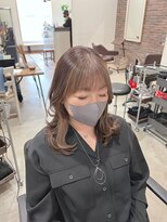 ディッシュ 五反田(dish)&nbsp;五反田駅美容室☆フェイスフレーミング/ブリーチ/白髪ぼかし