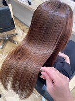 ジーナ 本八幡(Zina)&nbsp;大人かわいい20代30代40代小顔ショコラベージュ　Zina本八幡