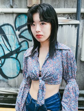 ブランコ 名古屋栄(BLANCO) 前髪パーマウルフ