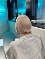 ロカリタフォーヘアー 河原町三条店(ROCAReTA FOR HAIR) ホワイトベージュ × ラベンダー