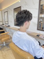 ラポールヘアー(rapport hair)&nbsp;刈り上げショート×パーマ＊