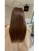 モードケイズブラン(MODE K's Blanc)&nbsp;ioLu髪質改善ストレート×髪質改善カラー【六甲道/髪質改善】