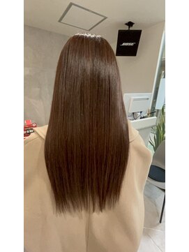 モードケイズブラン(MODE K's Blanc) ioLu髪質改善ストレート×髪質改善カラー【六甲道/髪質改善】