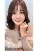 韓国ヘアくびれヘアヨシンモリ顔周りレイヤー20代30代40代