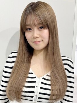 ウィコ 新宿(WICO) グレージュエクステ[新宿駅/切りっぱなしボブ/エアリーロング］