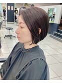 大人ショートボブ