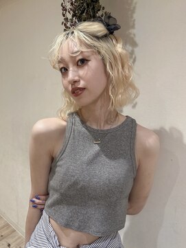 ゼスト 中野店(ZEST) 【ZEST中野/武田智海】海外girly♪コテ巻きでパーマ風仕上げ