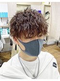 横浜駐車場ありメンズサロンツイストパーママッシュツイスパ眉毛