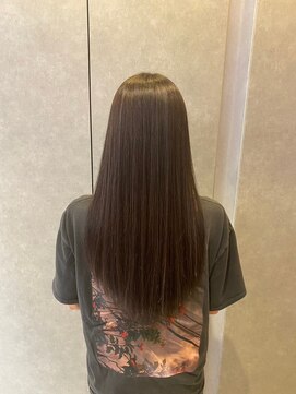 ジールサロン つくば本店 ロングシルバーハイライト/20代30代