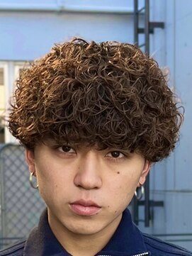 フィフス 神南(fifth) プードルパーマスパイラルパーマメンズマッシュウルフ刈り上げ